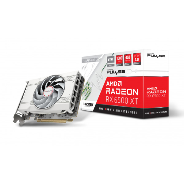 Sapphire AMD Radeon RX 6500 XT 4GB GDDR6 11314-04-20G Sapphire AMD Radeon RX 6500 XT 4GB GDDR6 11314-04-20G