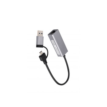 CableXpert USB-C Connector to Gigabit Ethernet LAN Adapter A-USB3AC-LAN-01