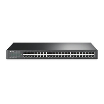 TP-Link TL-SF1048 Nie zarządzany Fast Ethernet (10 100) 1U Czarny