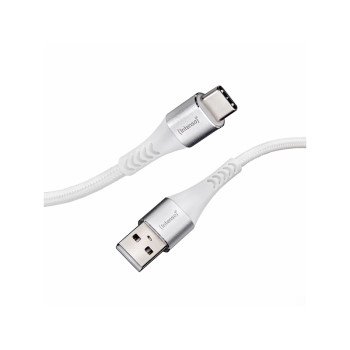 Intenso USB-Kabel A315C 1.5m Nylon Weiß 7901102