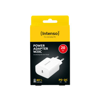 Intenso Power Adapter W20C 1x USB-C 20W Weiß 7802012