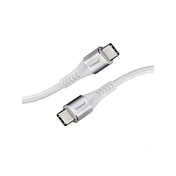 Intenso USB-Kabel C315C 1.5m 60W Nylon Weiß 7901002