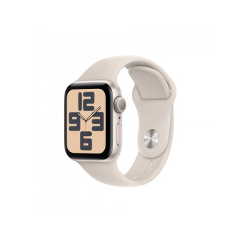 Apple Watch SE Alu. 40mm GPS Starlight Sport Band Starlight S/M MR9U3QF/A