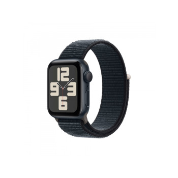 Apple Watch SE Alu. 40mm GPS Midnight Sport Band Midnight Loop MRE03QF/A