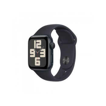 Apple Watch SE Alu. 40mm GPS Midnight Sport Band Midnight S/M MR9X3QF/A