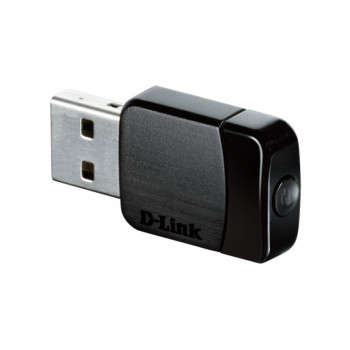 D-Link Wireless - USB - WLAN - Wi-Fi 5 (802.11ac) - Black DWA-171