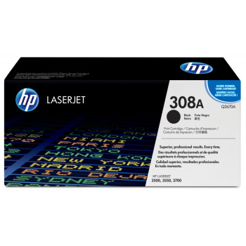 HP Cartridge No.308A Black 1 Stück - Q2670A