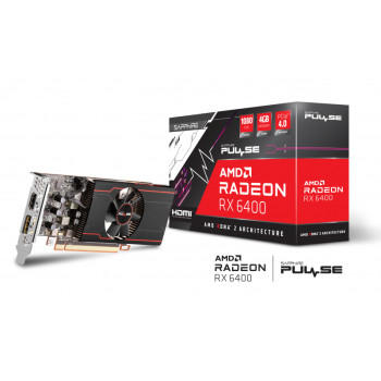 VGA SAPPHIRE RADEON RX 6400 4GB Gaming GDDR6 DP LP (UEFI) - 11315-01-20G