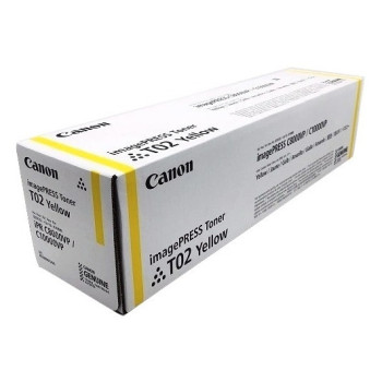 Canon T02 kaseta z tonerem 1 szt. Oryginalny Żółty