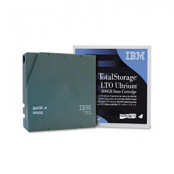Taśma do streamera IBM LTO-4 Pojemność bez kompresji 800GB Pojemność po kompresji 1600GB