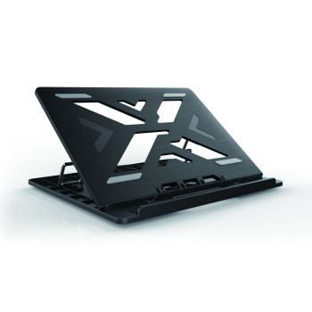 Conceptronic ERGO Laptop Cooling Stand Podstawka na notebooka Czarny 39,6 cm (15.6")