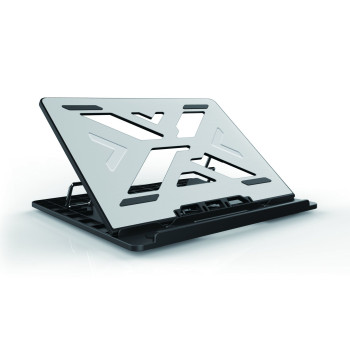 Conceptronic THANA ERGO S, Laptop Cooling Stand Podstawka na notebooka Szary 39,6 cm (15.6")