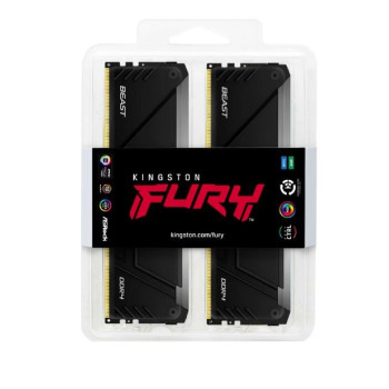 Pamięć DDR4 Fury Beast RGB 16GB(2* 8GB)/2666 CL16