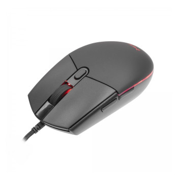 Mysz gamingowa przewodowa Nemesis C315 2400 DPI programowalne przyciski czarna