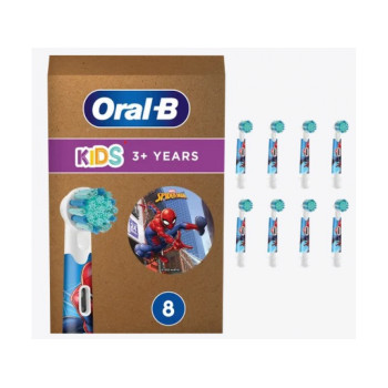 Oral-B Kids Spiderman Brush Heads 8er