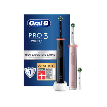 Oral-B Pro 3 3900N Duopack Black-Pink Edition 760277
