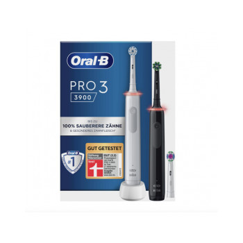 Oral-B Pro 3 3900 Black/White mit 2. Handstück 760765
