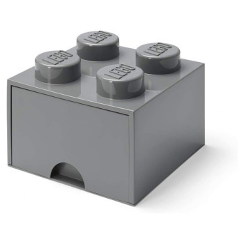 LEGO Storage Brick Drawer 4 DARKGRAY (40051754)