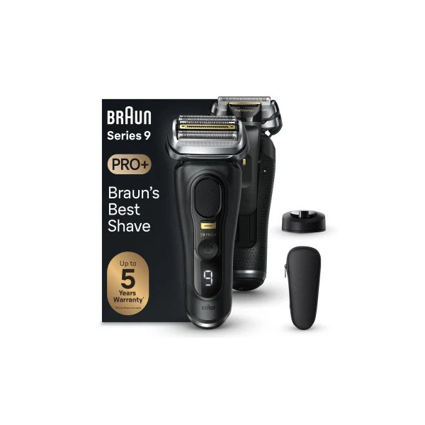 Braun Series 9 Pro+ 9510s Wet & Dry Golarka foliowa Przycinarka Czarny Braun Series 9 Pro+ 9510s Wet & Dry Golarka foliowa Przycinarka Czarny