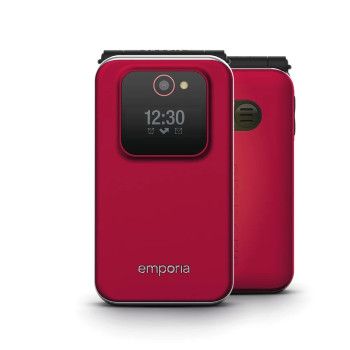 Emporia emporiaJOY 7,11 cm (2.8") Czerwony Telefon dla początkujących