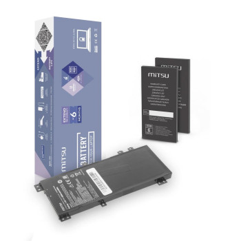 Bateria Mitsu do notebooka Asus Z450, Z550SA, Z550MA (7.4V-7.6V) (4000 mAh)