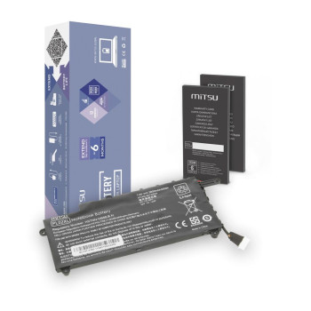 Bateria Mitsu do notebooka HP Pavilion X360 11-N (7.4V-7.6V) (3800 mAh)