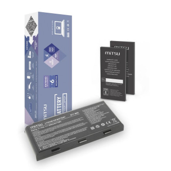 Bateria Mitsu do notebooka MSI GT660, GT780, GX780 (10.8V-11.1V) (6600 mAh)