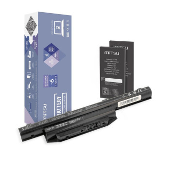 Bateria Mitsu do notebooka Fujitsu Lifebook E753 (10.8V-11.1V) (4400 mAh)
