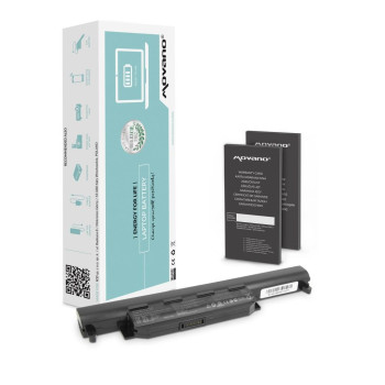 Bateria Movano do notebooka Asus A55, K45, K55 (10.8V-11.1V) (4400 mAh)