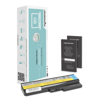 Bateria Movano do notebooka Lenovo IdeaPad G450, G530, G550 (10.8V-11.1V) (4400 mAh)