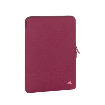 Etui do notebooka 13,3"-14" RIVACASE Antishock, pionowe, czerwone (burgund)