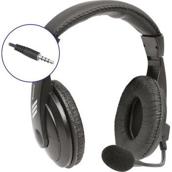 Słuchawki z mikrofonem Defender GRYPHON 750 4 PIN czarne