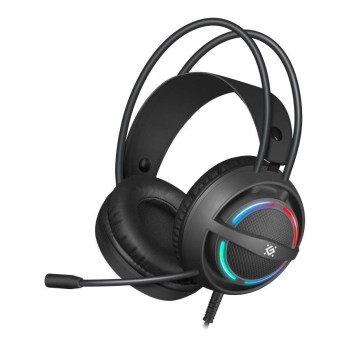 Słuchawki z mikrofonem Defender DEXTER podświetlane RGB Gaming + GRA