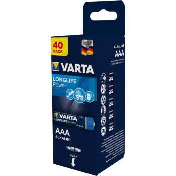 Baterie VARTA LONGLIFE POWER AAA 1.5V 40 szt