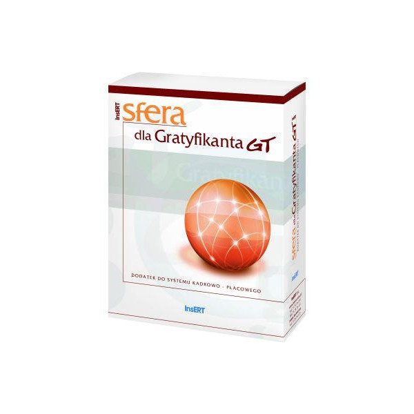 Oprogramowanie InsERT - Sfera dla Gratyfikant GT Oprogramowanie InsERT - Sfera dla Gratyfikant GT