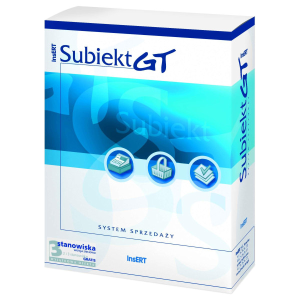 Oprogramowanie InsERT - Subiekt GT Oprogramowanie InsERT - Subiekt GT