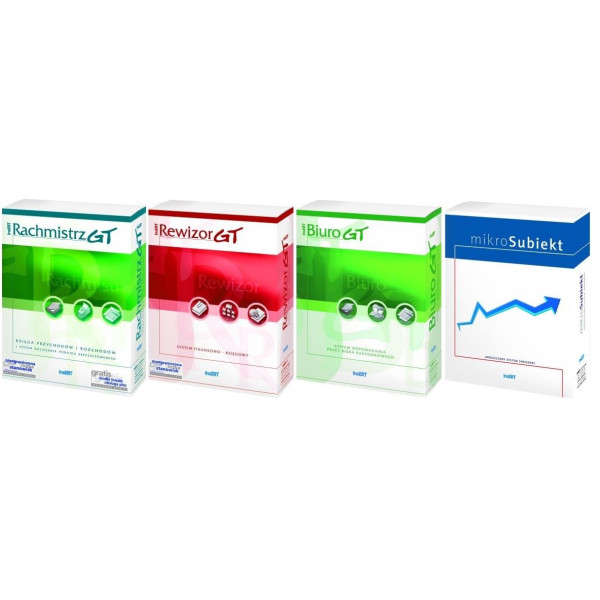 Oprogramowanie InsERT - Zestaw Biuro rachunkowe PLUS (RGT/RewGT/SGT/BGT) Oprogramowanie InsERT - Zestaw Biuro rachunkowe PLUS (RGT/RewGT/SGT/BGT)