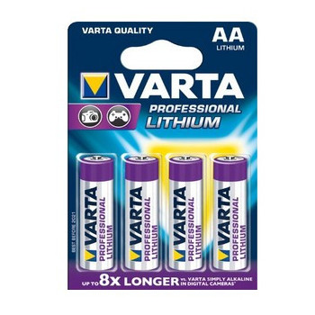 Varta 4x AA Lithium Jednorazowa bateria Lit
