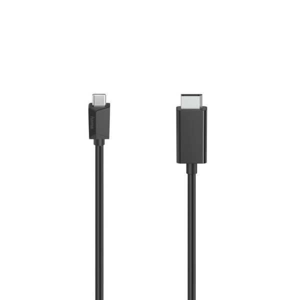 Hama 00200717 adapter kablowy 1,5 m USB Type-C DisplayPort Czarny Hama 00200717 adapter kablowy 1,5 m USB Type-C DisplayPort Czarny