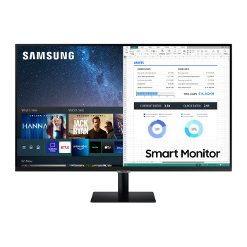 Samsung S32AM700UU monitor komputerowy 81,3 cm (32") 3840 x 2160 px 4K Ultra HD LCD Czarny