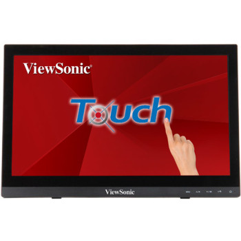 Viewsonic TD1630-3 monitor komputerowy 39,6 cm (15.6") 1366 x 768 px HD LCD Ekran dotykowy Przeznaczony dla wielu użytkowników