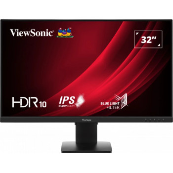 Viewsonic Display VG3209-4K monitor komputerowy 81,3 cm (32") 3840 x 2160 px 4K Ultra HD LED Czarny