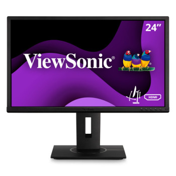 Viewsonic VG Series VG2440 monitor komputerowy 61 cm (24") 1920 x 1080 px Full HD LED Czarny