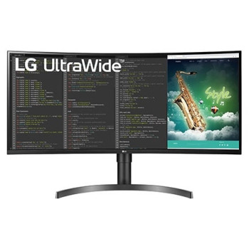 LG 35WN75CP-B.AEU LED display 88,9 cm (35") 3440 x 1440 px 4K Ultra HD Czarny