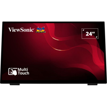 Viewsonic TD2465 signage display Interaktywny płaski panel 61 cm (24") LED 250 cd m² Full HD Czarny Ekran dotykowy