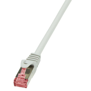 LogiLink 0.5m Cat.6 S/FTP networking cable White Cat6 S/FTP (S-STP)