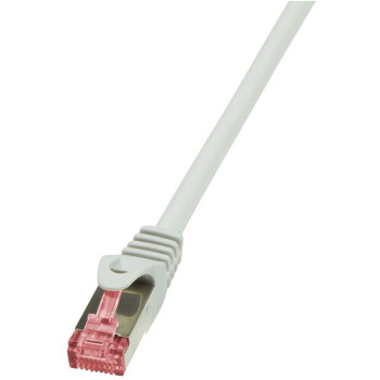 LogiLink Cat.6 S/FTP, 1m networking cable Grey Cat6 S/FTP (S-STP) MF grau 1,00m