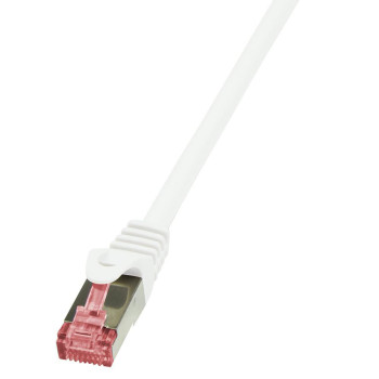 LogiLink 5m Cat.6 U/UTP networking cable White Cat6 S/FTP (S-STP)