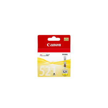 Canon Ink Yellow 9ml CLI-521 Y, Original, Pigment-based ink, Yellow, iP3600, iP4600, iP4600x, MP540, MP540x, MP550,