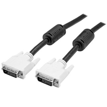 StarTech.com 5M DVI-D DUAL LINK CABLE M/M 5m DVI-D Dual Link Cable - M/M, 5 m, DVI-D, DVI-D, Male, Male, Black